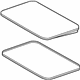 Toyota 63201-0R080 Sunroof Glass