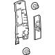 Toyota 62410-0E090-B0 Upper Center Pillar Trim, Gray, Passenger Side