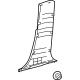 Toyota 62413-0E070-C0 Lower Center Pillar Trim, Passenger Side