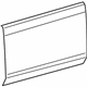 Toyota 67111-02170 Outer Panel, Passenger Side