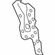 Toyota 86211-52240 AM/FM Cd Mount Bracket, Passenger Side