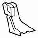 Toyota 87201-07100 Floor Duct, Center