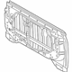 Toyota 64101-0C030 Back Panel, Rear