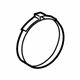 Toyota 42345-0T030 Clamp, Rear