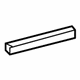 Toyota 69911-20050 Door Glass Channel, Front