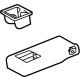 Toyota 72830-0E520-B1 Armrest, Gray, Center