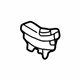 Toyota 73343-02010-B2 Seat Belt Guide, Rear