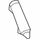 Toyota 55054-52020 Glove Box Stopper, Front