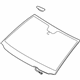 Toyota 56101-0C111 Windshield, Front
