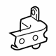 Toyota 68770-0E020 Lower Hinge, Passenger Side