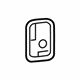 Toyota 66311-0E010-A0 Hook, Flaxen, Rear