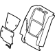 Toyota 71507-0C090 Seat Back Pad, Passenger Side
