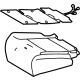 Toyota 71503-0C100 Cushion Assembly, Passenger Side