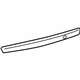 Toyota 76811-12860-C0 License Molding, Black, Rear