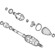 Toyota 43420-08120 Axle Assembly, Driver Side
