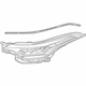 Toyota 81130-F4200 Headlamp Assembly, Passenger Side