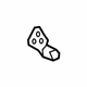 Toyota 72431-52010 Seat Back Frame Bracket, Inner