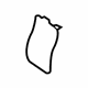 Toyota 69321-0E050-A0 Lower Trim Panel Hole Cover, Flaxen