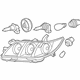 Toyota 81110-06B90 Headlamp Assembly, Passenger Side