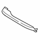 Toyota 53124-06260 Lower Molding, Driver Side