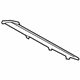 Toyota 52713-06100 Upper Molding, Black, Driver Side