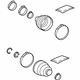 Toyota 04429-0R011 Boot Kit, Rear