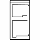 Toyota 74528-08050 Caution Label