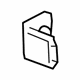 Toyota 62556-48040 Lower Quarter Trim Cap, Rear
