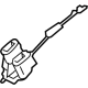 Toyota 73470-30090-A0 Buckle, Rear Passenger Side