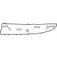 Toyota 52533-47010 Bracket, Front Passenger Side