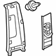 Toyota 62410-06230-A0 Upper Center Pillar Trim, Passenger Side