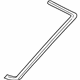 Toyota 56117-52010 Windshield Dam, Lower
