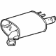 Toyota 17440-F0012 Muffler, Driver Side