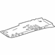 Toyota 58111-0R011 Front Floor Pan, Passenger Side