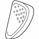 Toyota 62907-17040-B1 Air Inlet Panel, Silver, Passenger Side