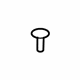 Toyota 64726-21010 Storage Box Retainer