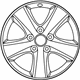 Toyota 42611-06540 Wheel, Alloy