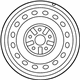 Toyota 42611-33541 Wheel, Steel