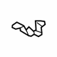 Toyota 77272-48020 Breather Tube Support, Rear Lower