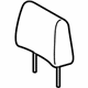 Toyota 71940-0C301-B3 Headrest, Gray, Rear