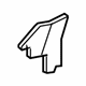 Toyota 53294-12090 Air Deflector, Driver Side