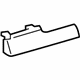 Toyota 55474-0C030-B0 Center Molding, Silver, Driver Side