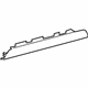 Toyota 55475-0C010-B0 Center Molding, Silver, Passenger Side