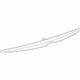 Toyota 76871-06906 Spoiler, Rear
