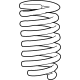 Toyota 48131-0CE60 Spring, Front