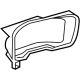 Toyota 55410-02610-C0 Cluster Visor, Black