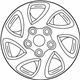 Toyota 42611-06120 Wheel, Alloy