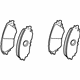 Toyota 04465-06170 Brake Pads, Front