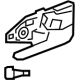 Toyota 69205-06120-C0 Handle, Inside, Silver, Passenger Side