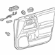 Toyota 67610-35C70-C0 Door Trim Panel, Gray, Passenger Side